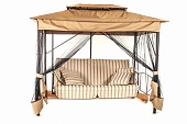 Качели садовые Shater, ткань панама, 4-х местные, 4 подушки